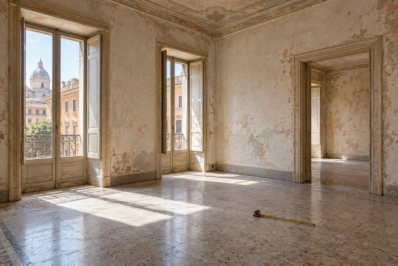 Ambiente prima dell’intervento