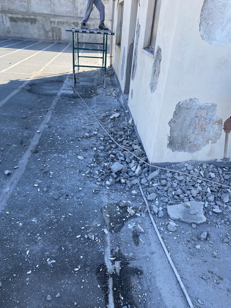 Ripristino intonaco facciata a Reggio Calabria | Quattrone Architetti